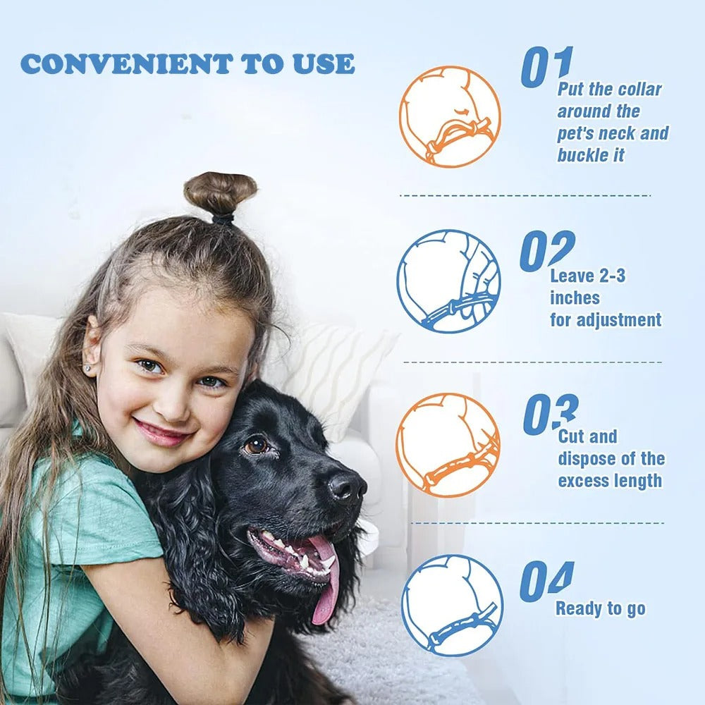 Stress-Free Calming Pheromone Collar for Dogs & Cats