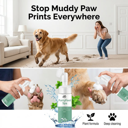 Mess-Free Paw Cleansing Foam