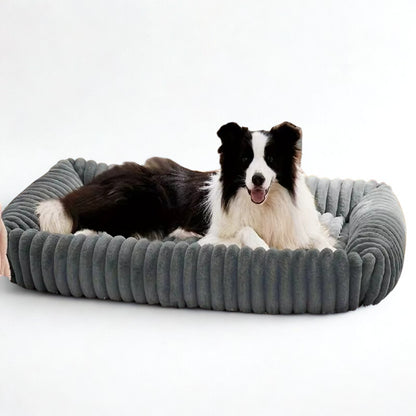 Orthopedic Plush Dog Bed