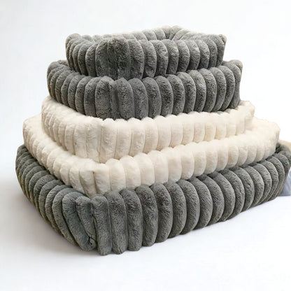 Orthopedic Plush Dog Bed