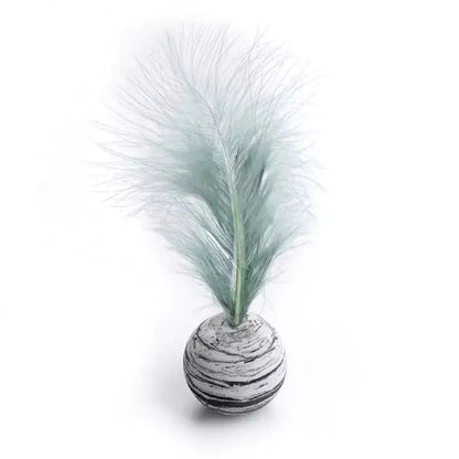 Interactive Feather Ball - Endless Fun for Curious Cats