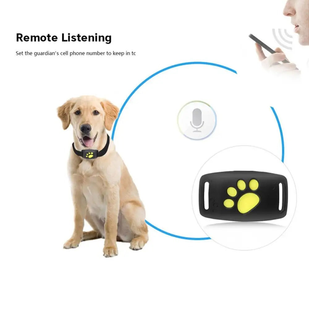 Smart GPS Tracking Collar - App Controlled